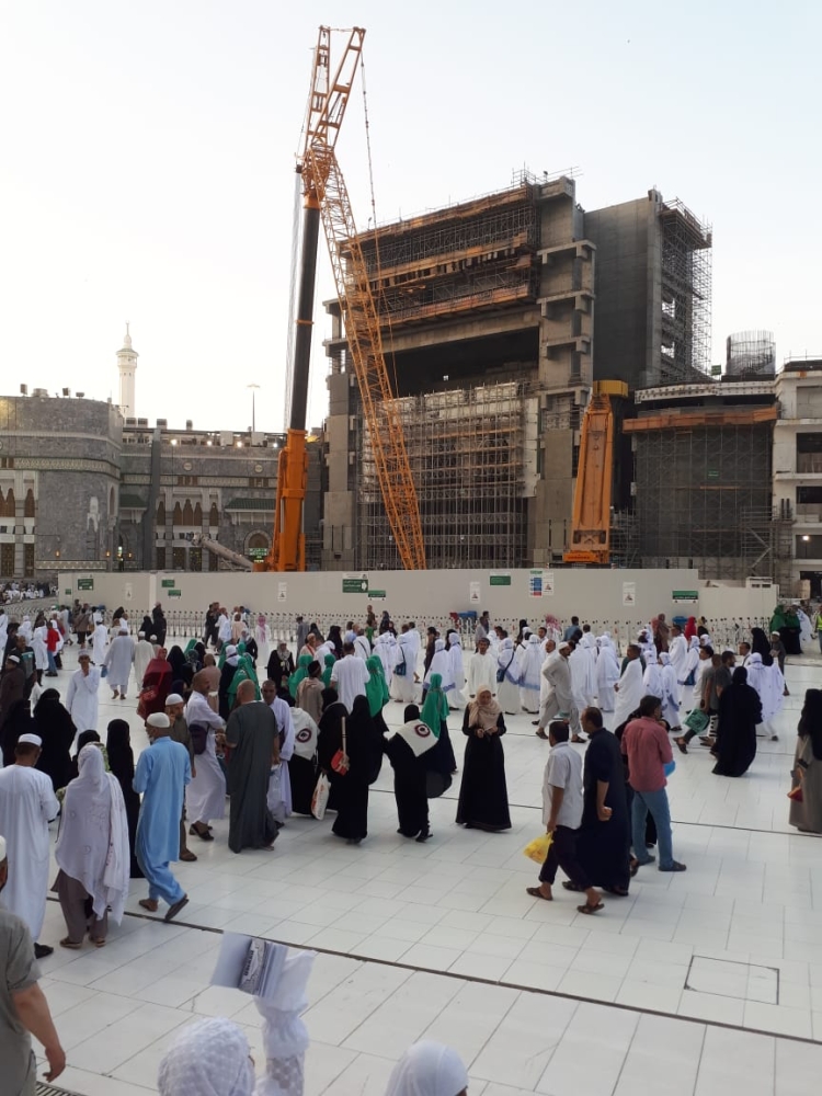 السديس الانتهاء من مشروع باب الملك عبدالعزيز قبل رمضان المدينة