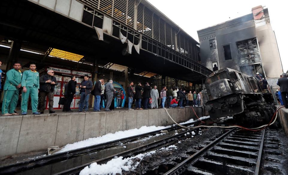 ارتفاع عدد الوفيات في حادث قطار محطة مصر إلى 22 حالة المدينة