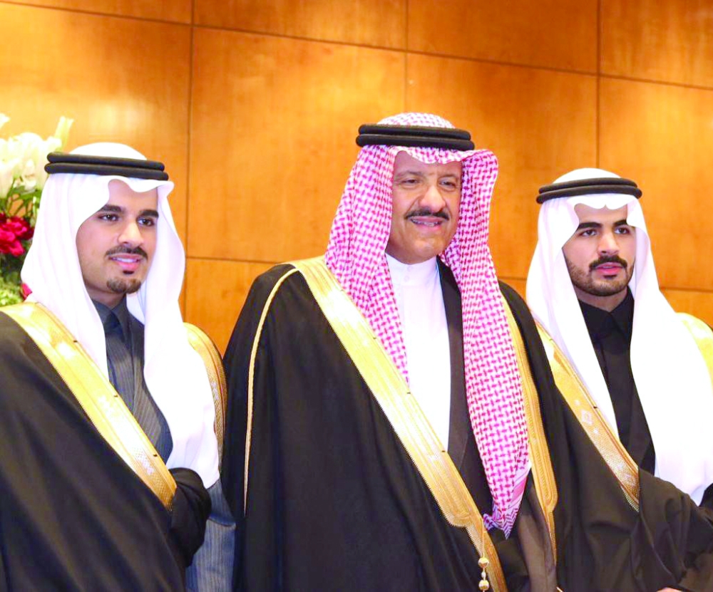 الأمير سلطان بن سلمان أثناء الحفل