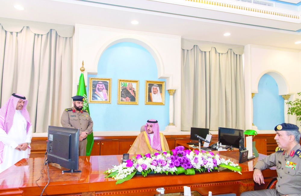 فيصل بن نواف خلال التدشين