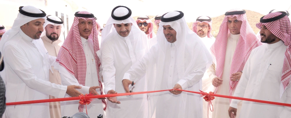 خلال مراسم التدشين