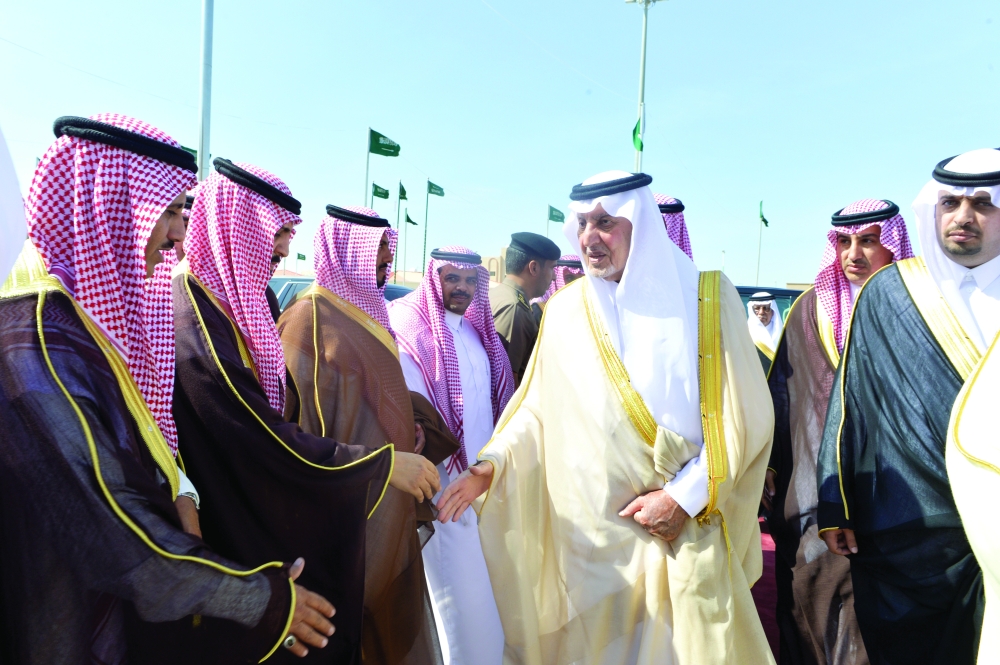 الفيصل خلال الجولة