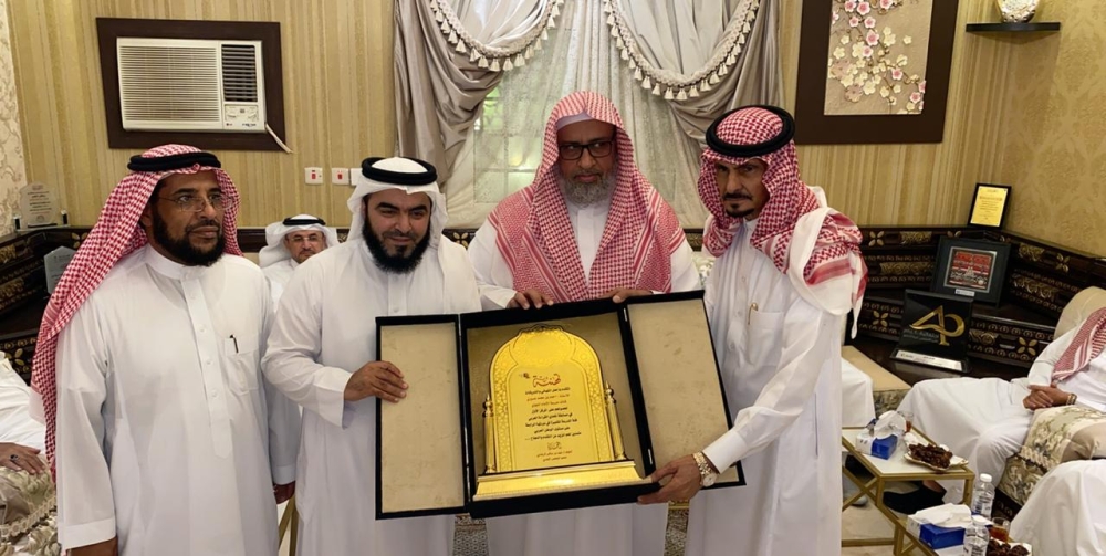 أثناء التكريم