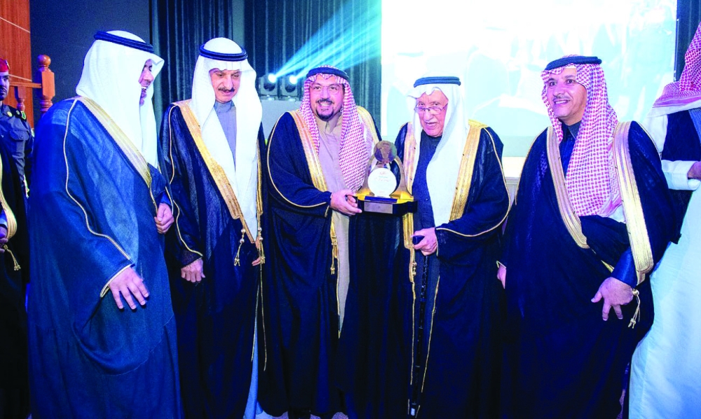 فيصل بن مشعل أثناء الحفل