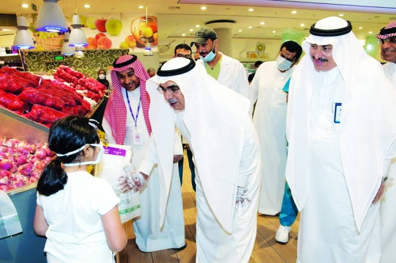 الجبير خلال الجولة