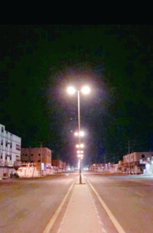 احد الشوارع الرئيسية بعشيرة