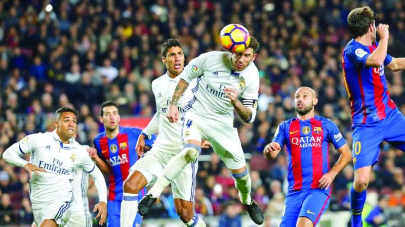 مباراة سابقة بين ريال مدريد وبرشلونة