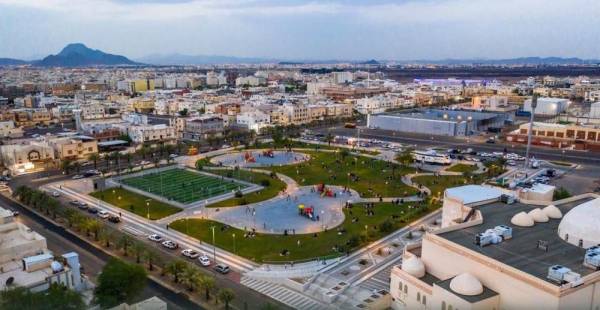 أمانة المدينة تنهي مشروع حديقة الخالدية ضمن مشاريع أنسنة المدن المدينة