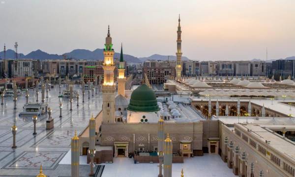 2 مليون مصل التوسعات السعودية ترفع الطاقة الاستيعابية للمسجد النبوي المدينة