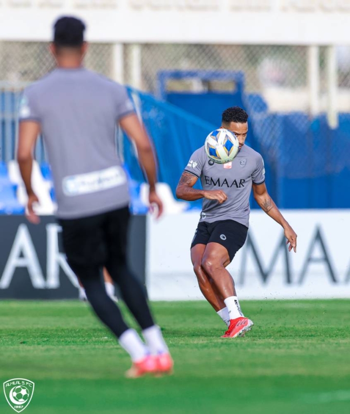 بيريرا في تدريبات الهلال