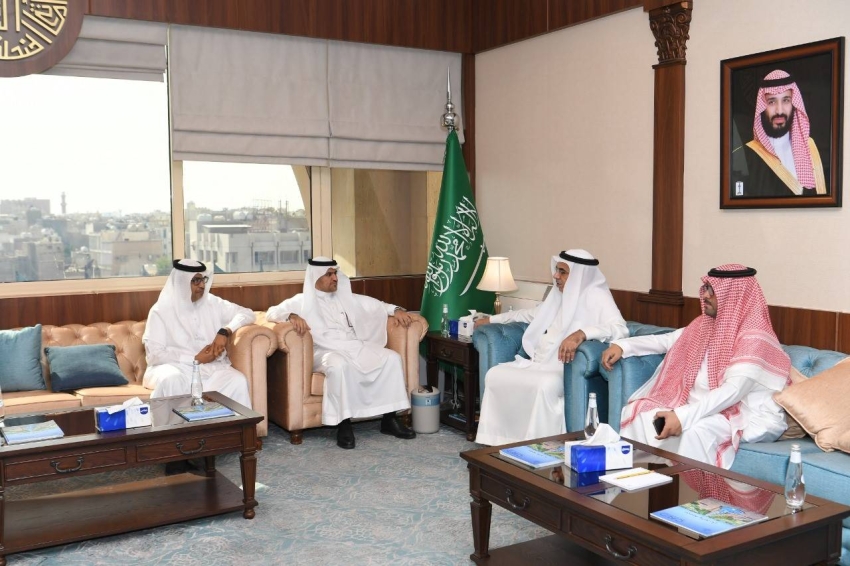 أمين الشرقية يلتقي بوكيل جامعة اليمامة بفرع محافظة الخبر