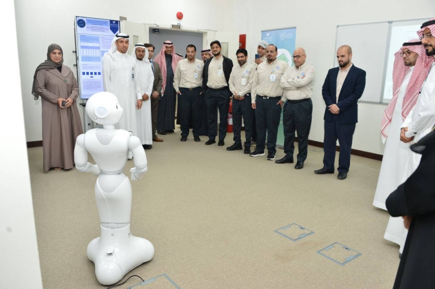 جامعة الامام عبد الرحمن بن فيصل تستقبل وفدا من المؤسسة العامة لتحلية المياه المالحة (4)