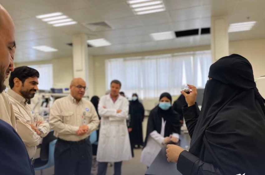 جامعة الامام عبد الرحمن بن فيصل تستقبل وفدا من المؤسسة العامة لتحلية المياه المالحة (2)