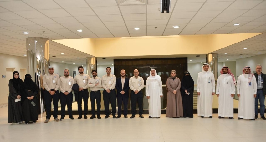 جامعة الامام عبد الرحمن بن فيصل تستقبل وفدا من المؤسسة العامة لتحلية المياه المالحة (1)