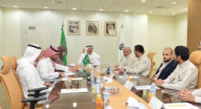 جامعة الامام عبد الرحمن بن فيصل تستقبل وفدا من المؤسسة العامة لتحلية المياه المالحة (5)