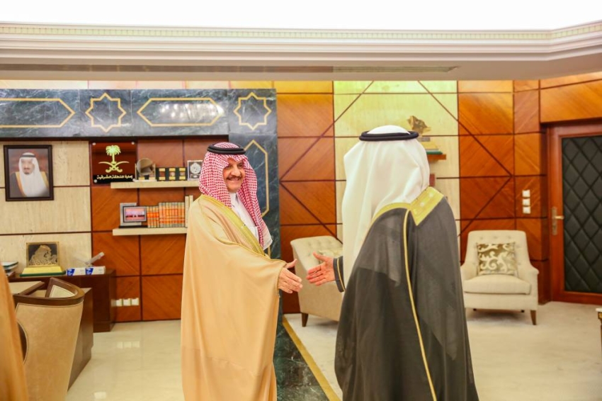 الامير سعود بن نايف يستقبل استقبل وفد مجلس الشورى الذي يزور المنطقة (7)