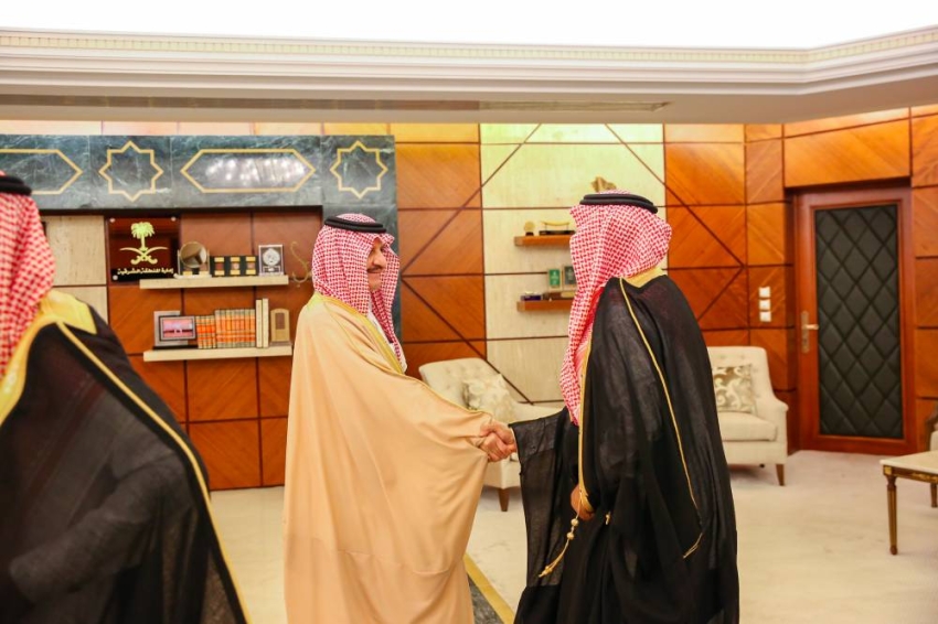الامير سعود بن نايف يستقبل استقبل وفد مجلس الشورى الذي يزور المنطقة (2)