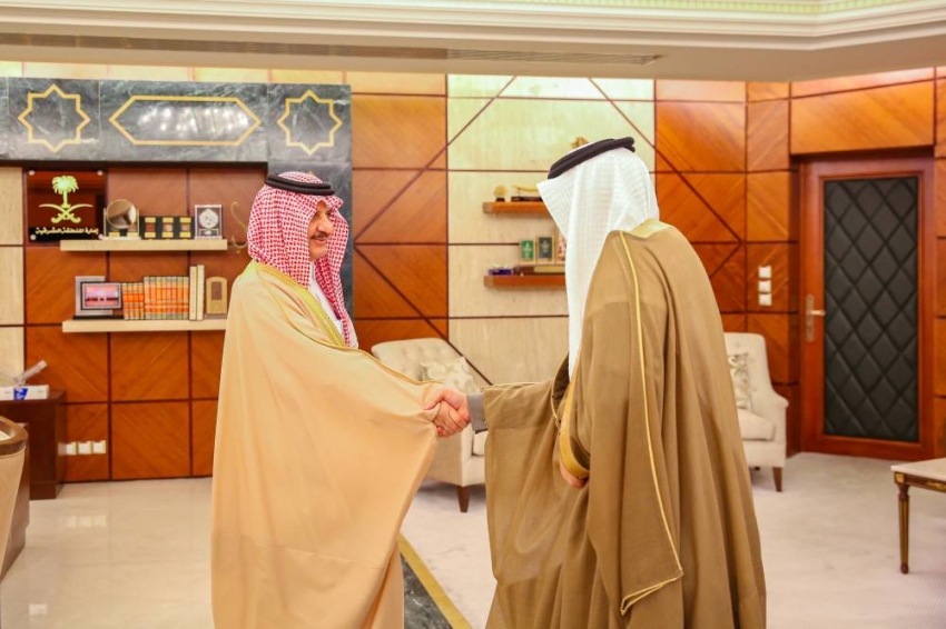 الامير سعود بن نايف يستقبل استقبل وفد مجلس الشورى الذي يزور المنطقة (6)