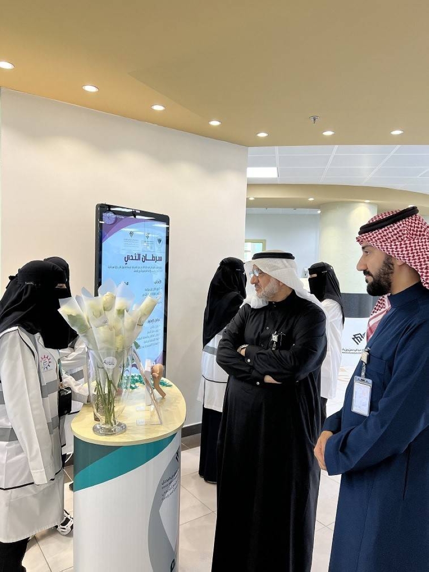 مركز طب الاسرة والمجتمع بجامعة الامام عبد الرحمن بن فيصل يدشن مسارات الكشف المبكر عن السرطان (1)