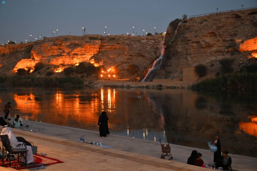 وادي نمار".. واحة تلتف حولها موائد الإفطار - جريدة المدينة