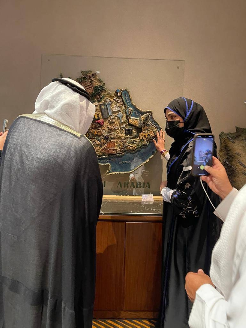 في افتتاح معرض 