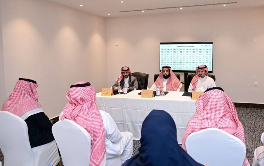 المؤتمر الاعلامي بطولة التقاط الأوتاد بمحافظة بقيق (3)