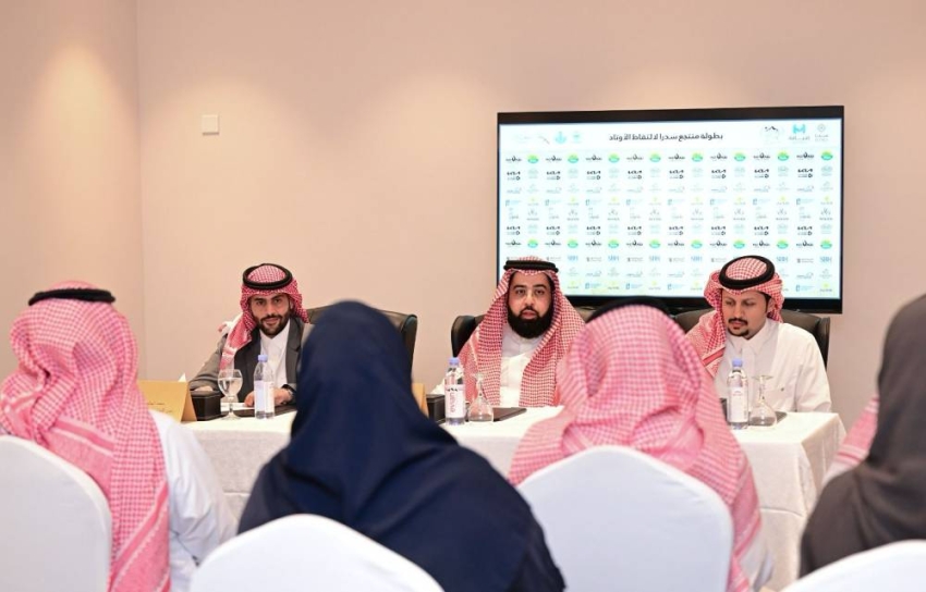 المؤتمر الاعلامي بطولة التقاط الأوتاد بمحافظة بقيق (4)