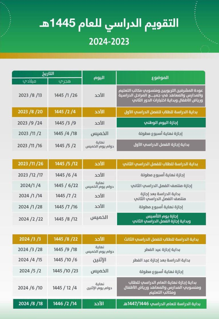 التقويم-الدراسي-للعام-1445