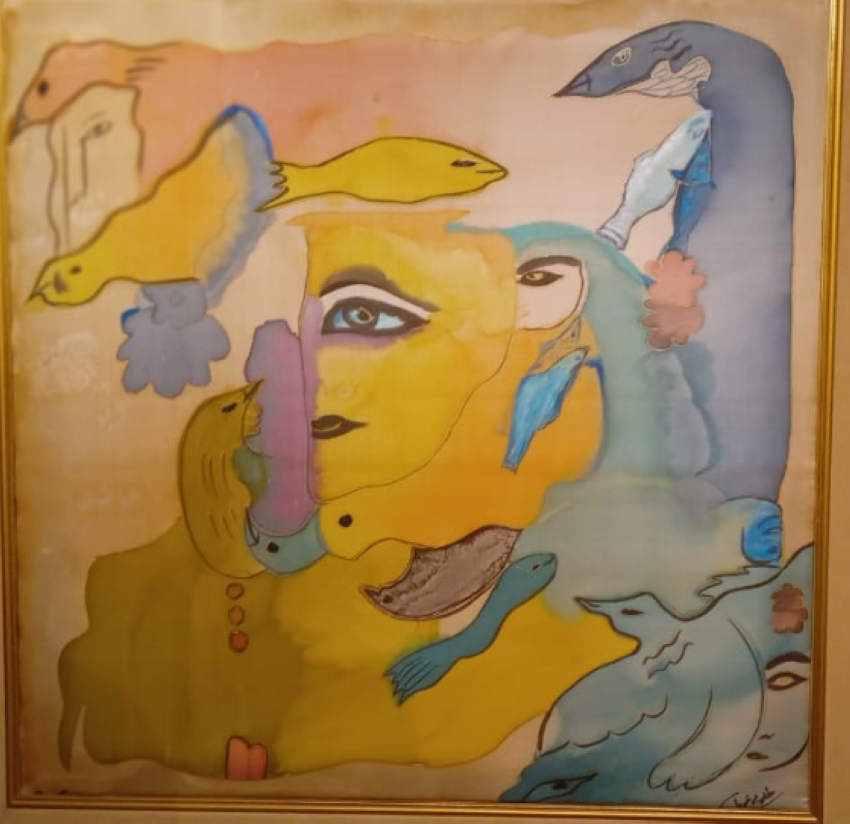 لوحة الفنانة مطلوبة قربان