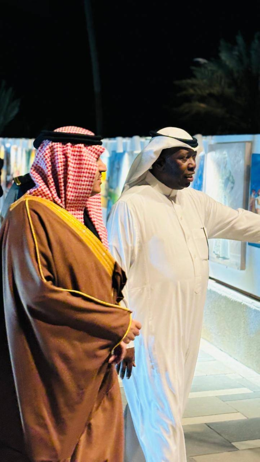 في يوم التأسيس ملتقي أملج للفنون يحتفل بمعالم السياحة بالمملكة 