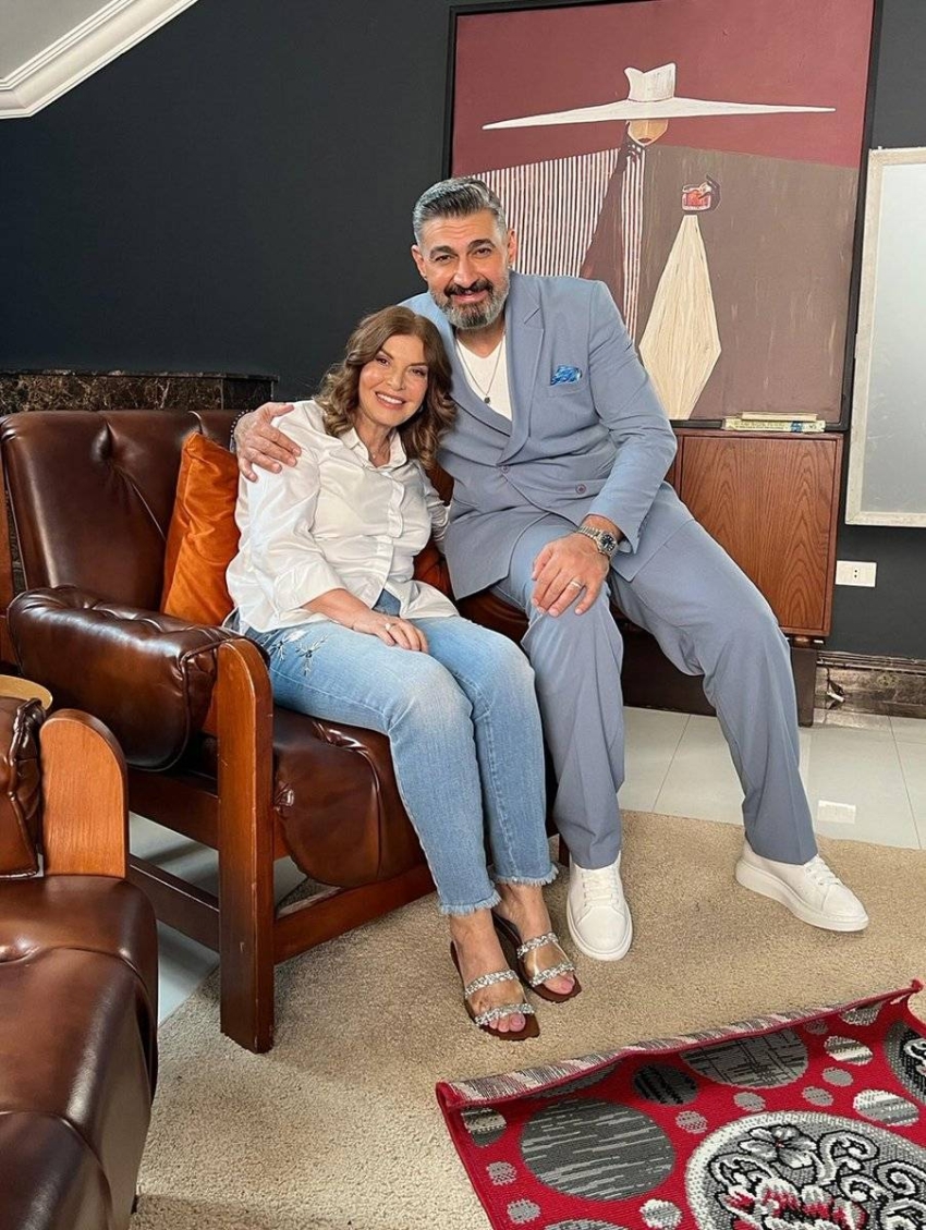 ميرفت أمين وياسر جلال في مسلسل كلهم بيحبوا