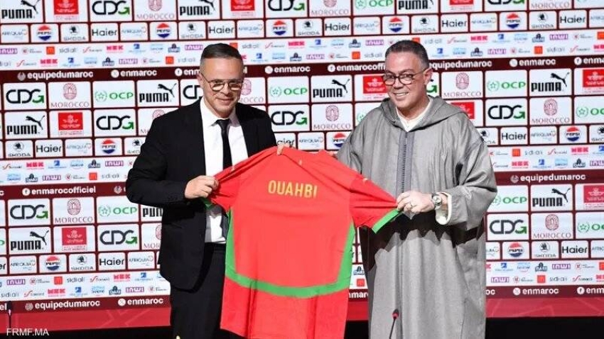لقجع ووهبي بعد توقيع العقد