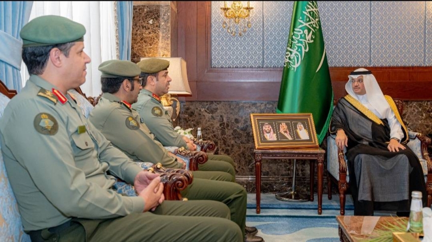 محافظ الأحساء يستقبل مدير جوازات المنطقة الشرقية