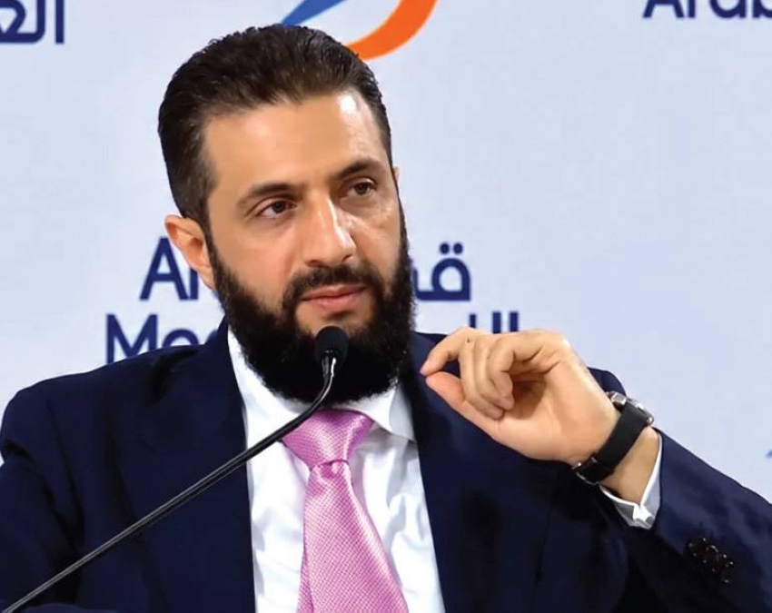 الرئيس السوري أحمد الشرع