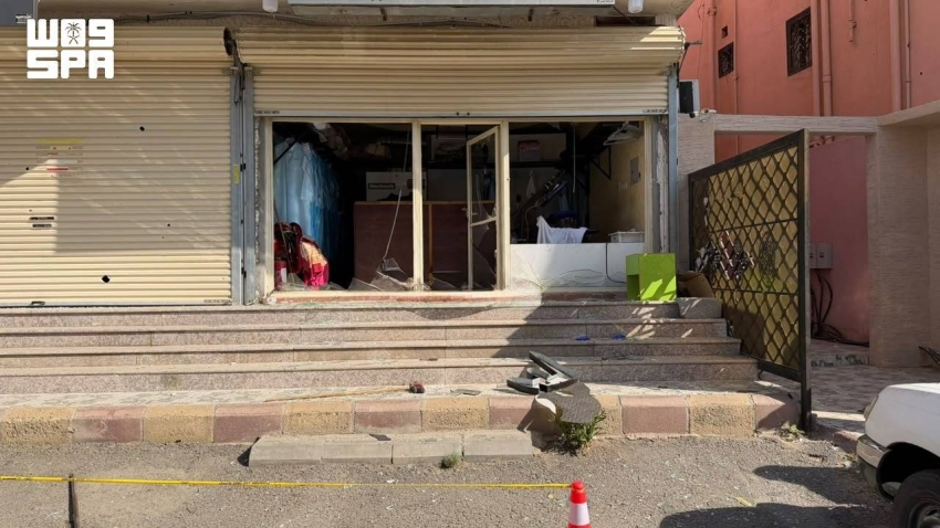  سقوط شظايا إثر اعتراض طائرة مسيّرة في الطائف