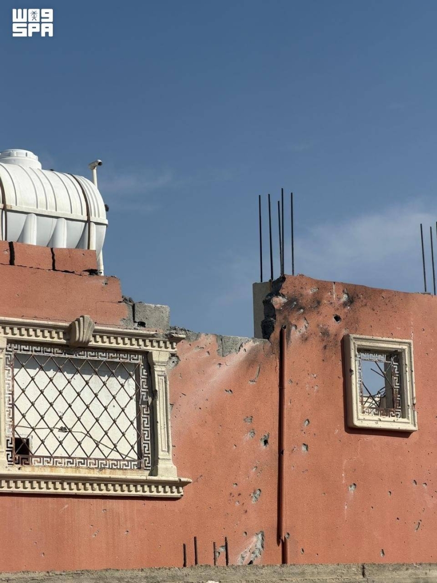  سقوط شظايا إثر اعتراض طائرة مسيّرة في الطائف