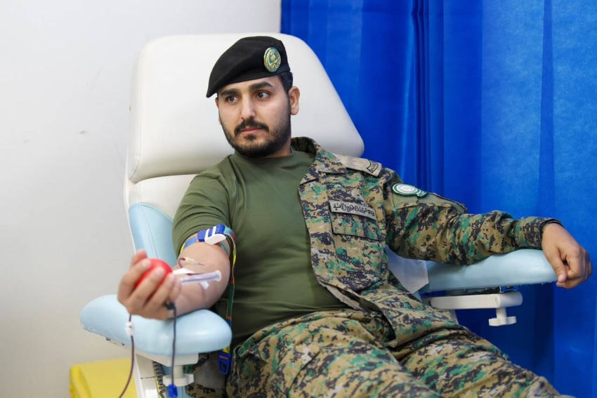 الأفواج الأمنية تشارك في الحملة الوطنية السنوية للتبرع بالدم
