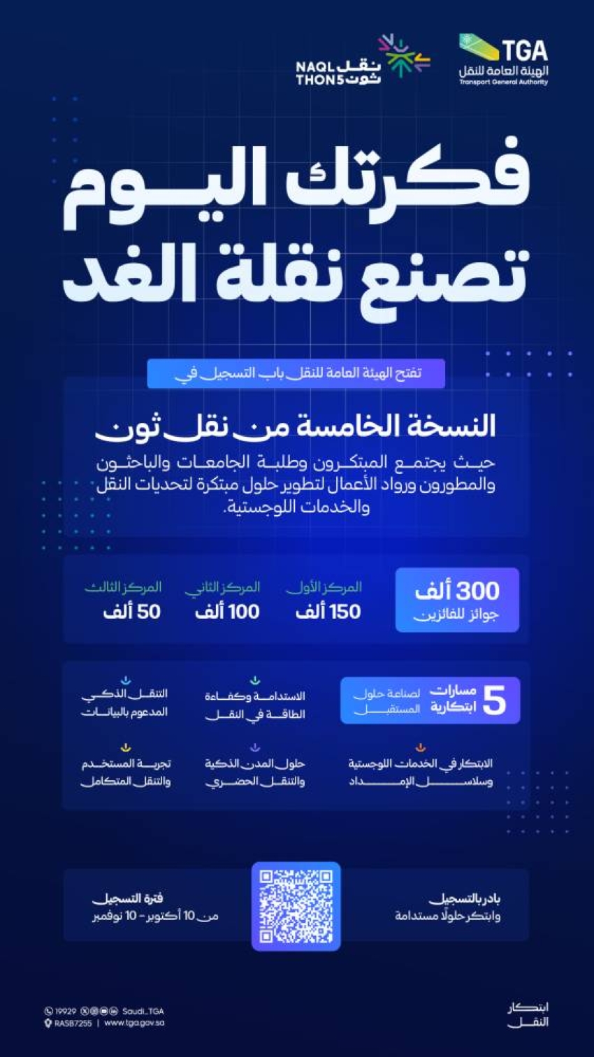 Transport Authority launches fifth edition of Naqlathon challenge