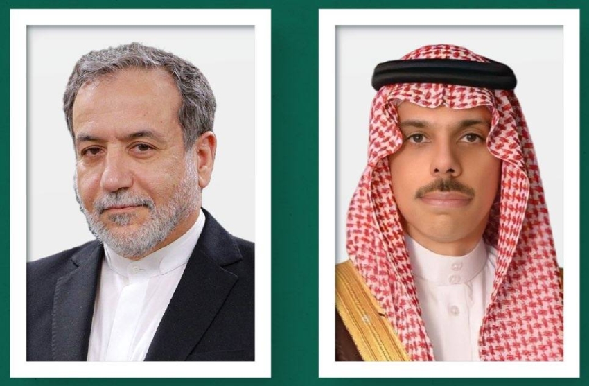 بن فرحان وعراقجي يبحثان التصعيد الأخير