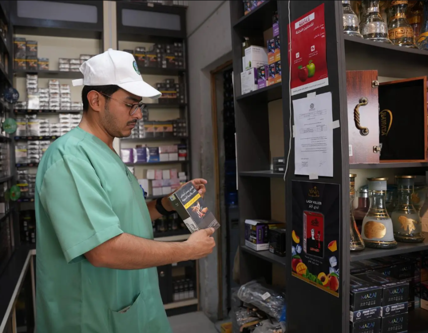 أمانة الرياض تضبط 2302 عبوة مخالفة من منتجات السجائر الإلكترونية ضمن نطاق قطاع الأمانة شمال الرياض