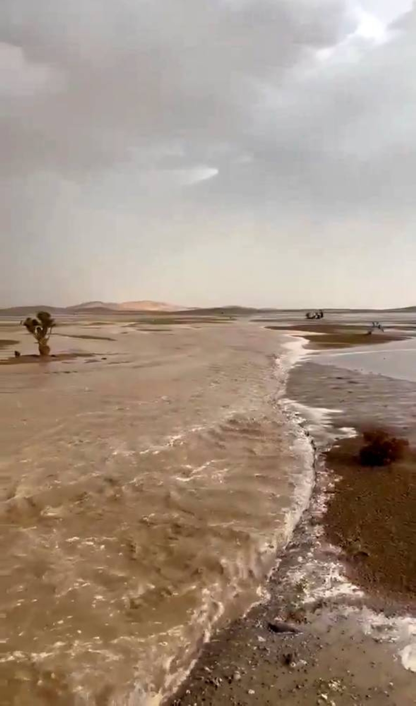 هطول امطار على أجزاء من رنية والخرمة وتربة وظلم