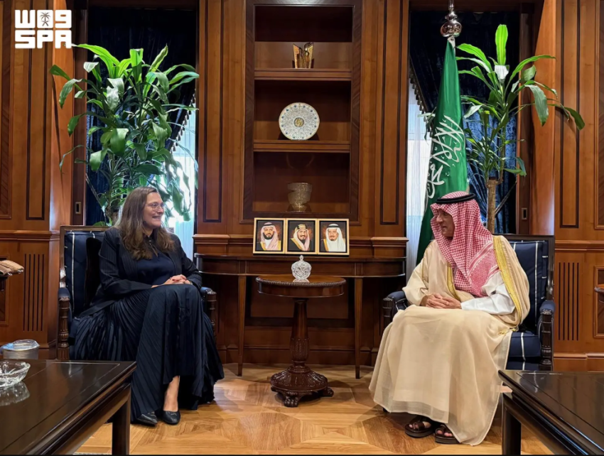 وزير الدولة للشؤون الخارجية وسفيرة الدانمارك يبحثان الموضوعات ذات الاهتمام المشترك