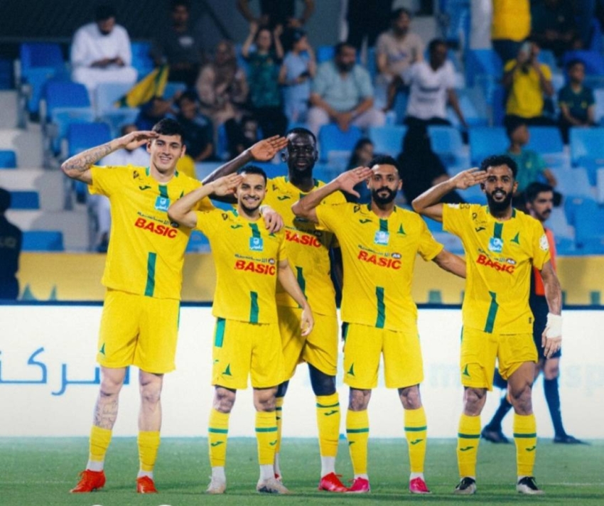 الخليج يكسر صيام الانتصارات بثنائية في شباك الفيحاء