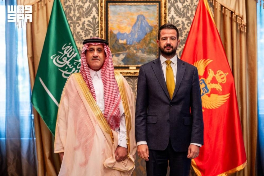 السفير الماضي يقدّم أوراق اعتماده سفيرًا غير مقيم لدى الجبل الأسود