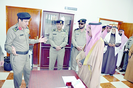 مدير مرور عسير يدشن وحدة الرخص بمركز وادي بن هشبل المدينة