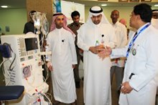 مدير مستشفى قوى الأمن بمكة يدشن فعاليات يوم الكلى المدينة